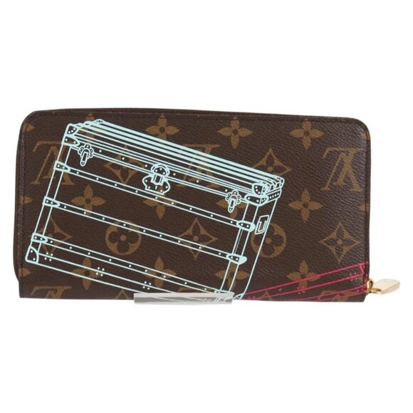 LOUIS VUITTON Monogram 2014 Christmas Only Zippy Wallet M58507 LV Auth 136757V - Picture 2 of 16